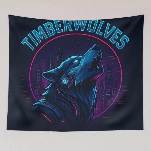 Item preview, Futuristic Timberwolf Emblem – Cybernetic Warrior designed and sold by nhk999.