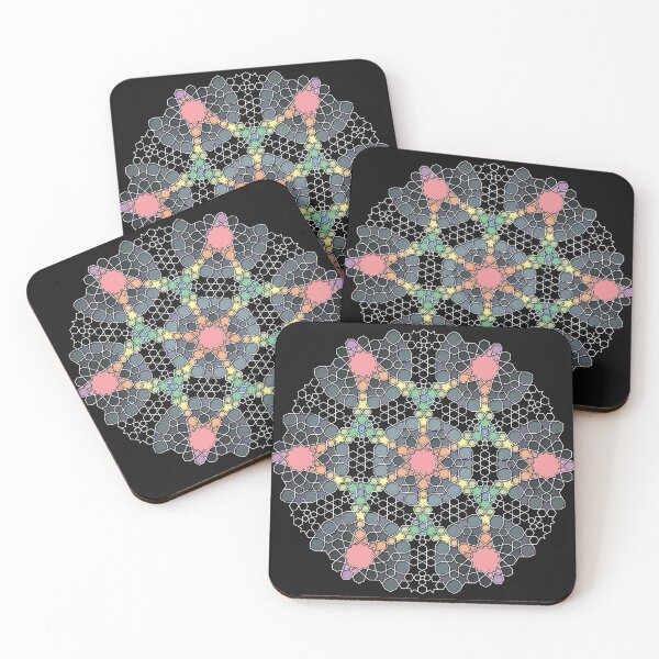 Item preview, Radiolarian Rosette designed and sold by mathemartiste.