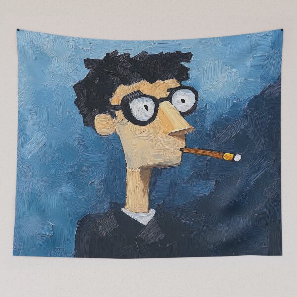 Item preview, Geek | Post-impressionist painting style designed and sold by ComicsFactory.