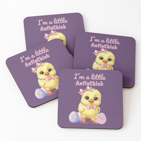 Item preview, AutisChick Easter Cute Autism Awareness Chick Design designed and sold by Grade A Gifts.