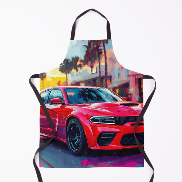 Item preview, Candy Apple Red Dodge Charger SRT – Pop Art Edition V designed and sold by AutoPopStudio.