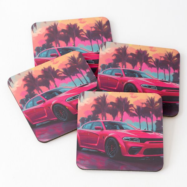 Item preview, Candy Apple Red Dodge Charger SRT – Pop Art Edition VI designed and sold by AutoPopStudio.