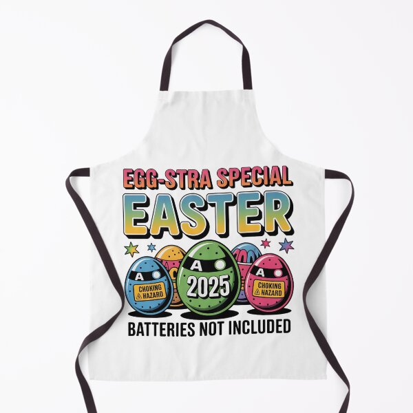 Item preview, Egg-stra Special Easter 2025: Funny 'Choking Hazard' Easter Egg Design designed and sold by AnnDesignStudio.