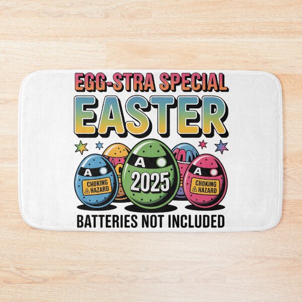Item preview, Egg-stra Special Easter 2025: Funny 'Choking Hazard' Easter Egg Design designed and sold by AnnDesignStudio.