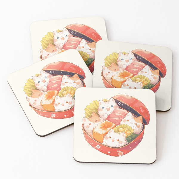 Item preview, Cute Cat Bento Box designed and sold by NikoNekoDesigns.