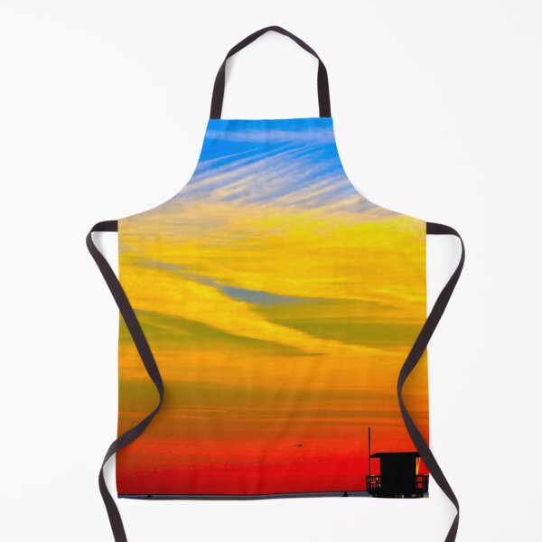 Item preview, Colorful Sunset Sky Santa Monica Beach  designed and sold by KATKattalestv.