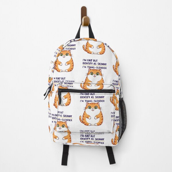 Item preview, Fat cat embracing its body designed and sold by Rosey-Vibes.