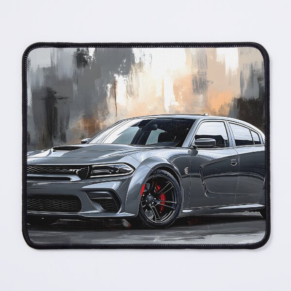 Item preview, Gunmetal Grey Dodge Charger SRT – Pop Art Edition III designed and sold by AutoPopStudio.