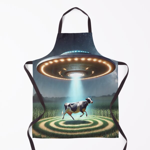 Item preview, Alien Cow Abduction designed and sold by Living Dreamscapes - Eric Hamrin.