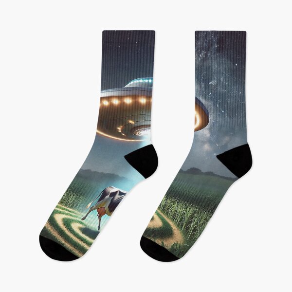 Item preview, Alien Cow Abduction designed and sold by Living Dreamscapes - Eric Hamrin.