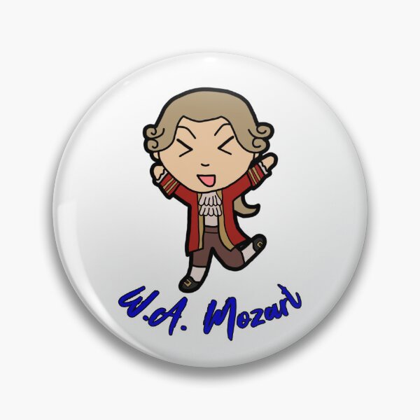 Item preview, Chibi Classical Composers: Mozart designed and sold by michellekchen.