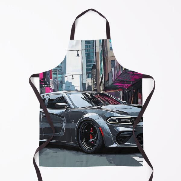 Item preview, Gunmetal Grey Dodge Charger SRT – Pop Art Edition VI designed and sold by AutoPopStudio.