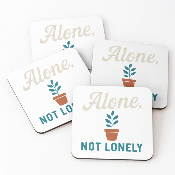 Item preview, Alone, Not Lonely – Peaceful & Empowering Introvert Design designed and sold by LaserKey.