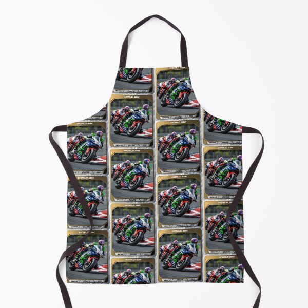 Item preview, World SBK 2025 Gold Frame Sportbike Colorful Motorcycle designed and sold by Moto Graphix.