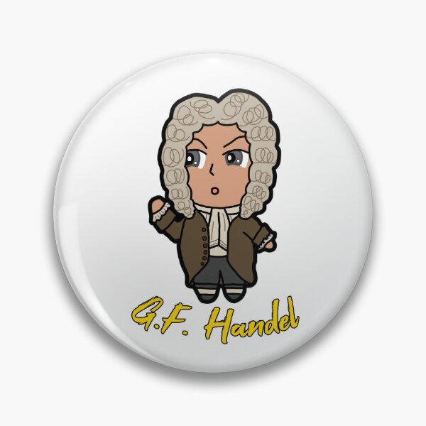 Item preview, Chibi Classical Composers: Handel designed and sold by michellekchen.
