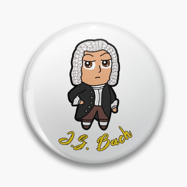 Item preview, Chibi Classical Composers: Bach designed and sold by michellekchen.
