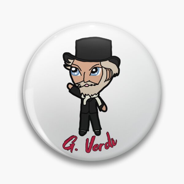 Item preview, Chibi Classical Composers: Verdi designed and sold by michellekchen.