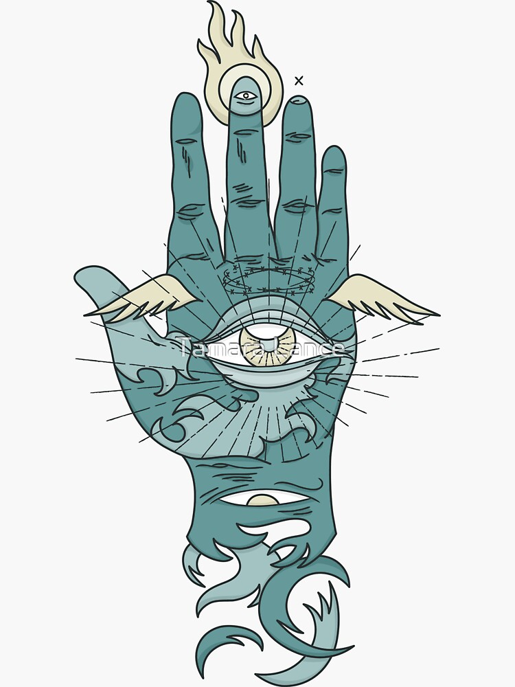 Sacred Hand by musingtree