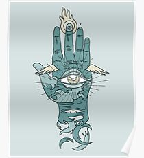 Sacred Hand Poster