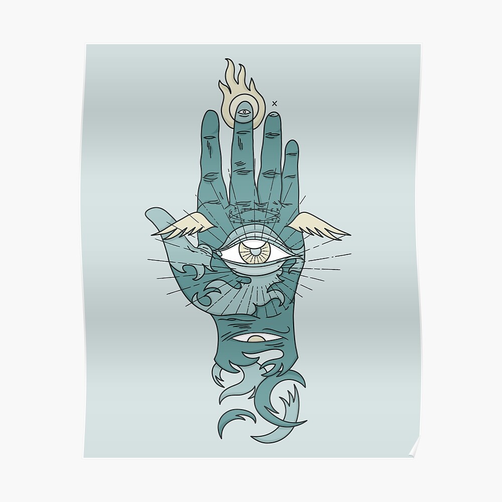 Sacred Hand Poster
