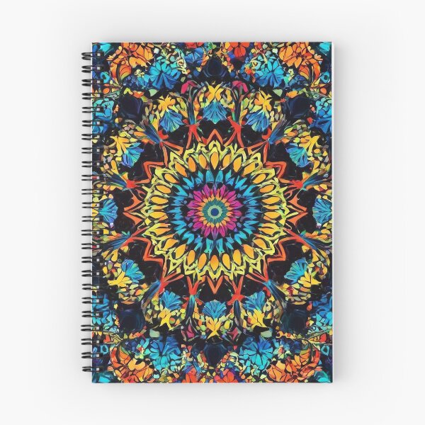 Item preview, Bright Kaleidoscope Color Combinations designed and sold by HLPsychDesigns.