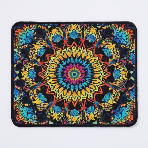 Item preview, Bright Kaleidoscope Color Combinations designed and sold by HLPsychDesigns.
