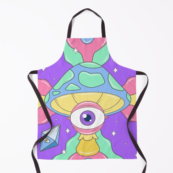 Item preview, Psychedelic mushroom with eye designed and sold by TodoBonito.