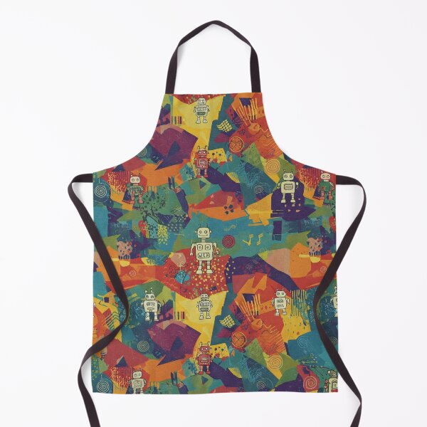 Item preview, robot pattern designed and sold by TEEJAMBOREE.