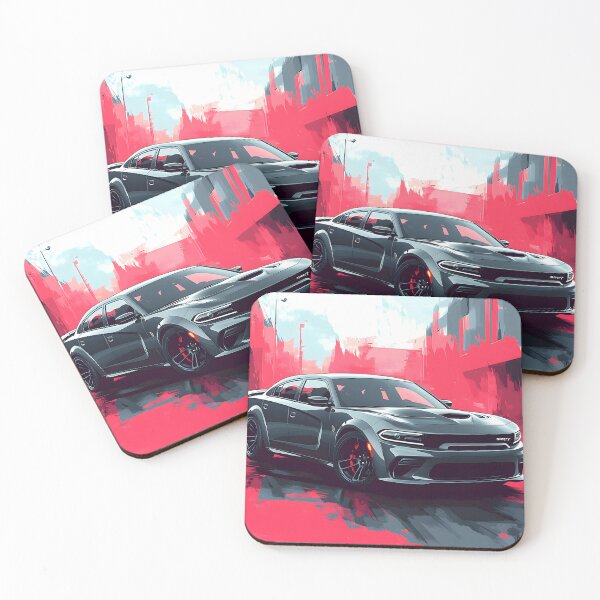 Item preview, Gunmetal Grey Dodge Charger SRT – Pop Art Edition VII designed and sold by AutoPopStudio.