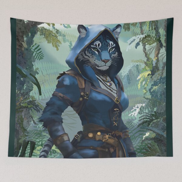 Item preview, The Blue Huntress designed and sold by mythnomer.