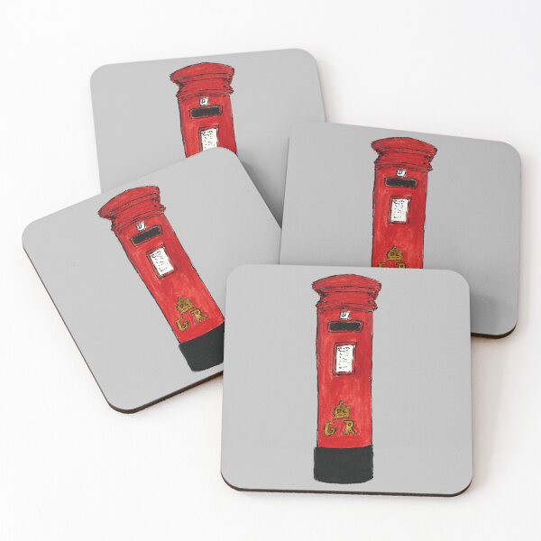 Item preview, A bold and graphic interpretation of the classic English post box designed and sold by iancoppack.