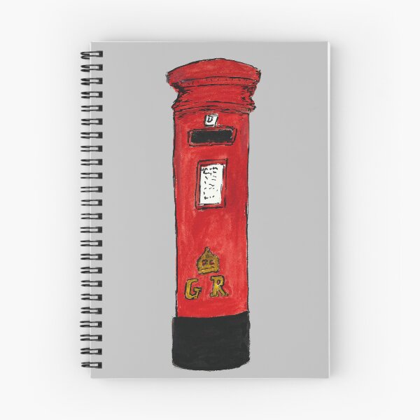 Item preview, A bold and graphic interpretation of the classic English post box designed and sold by iancoppack.