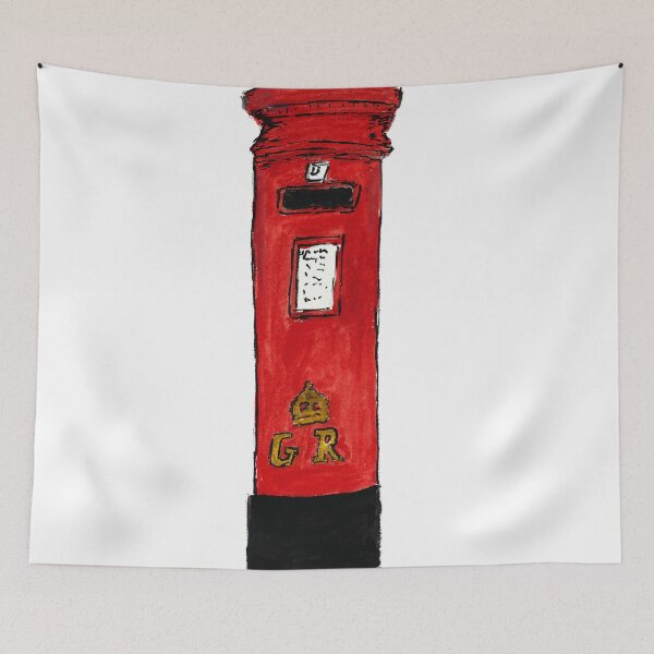 Item preview, A bold and graphic interpretation of the classic English post box designed and sold by iancoppack.