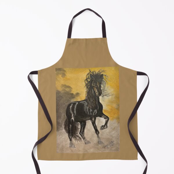 Item preview, Black Stallion in Pan Pastels designed and sold by ArtbyTerrieD.
