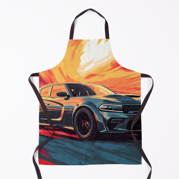 Item preview, Gunmetal Grey Dodge Charger SRT – Pop Art Edition VIII designed and sold by AutoPopStudio.