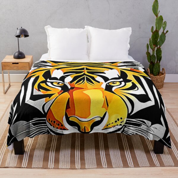 Item preview, Abstract Tiger Art designed and sold by Health And Fitness Posts e-Store.