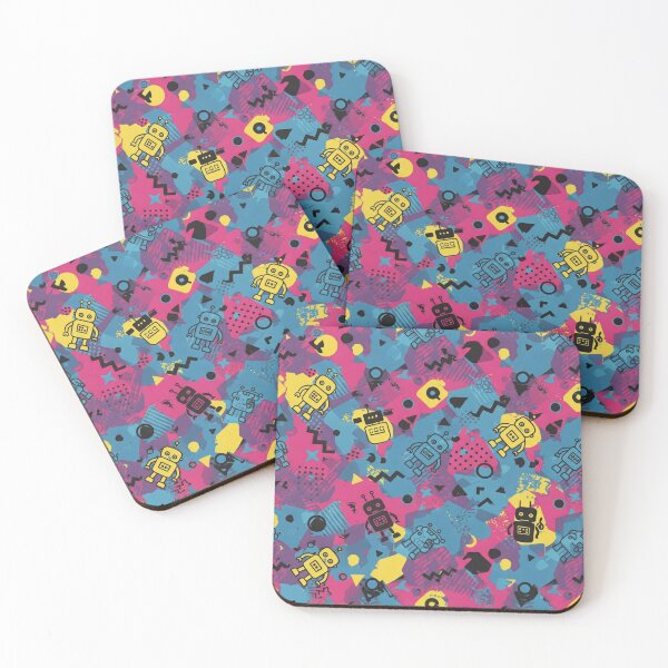 Item preview, robot pattern designed and sold by TEEJAMBOREE.