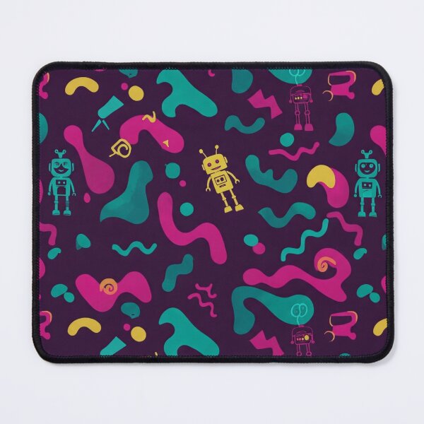 Item preview, robot pattern designed and sold by TEEJAMBOREE.