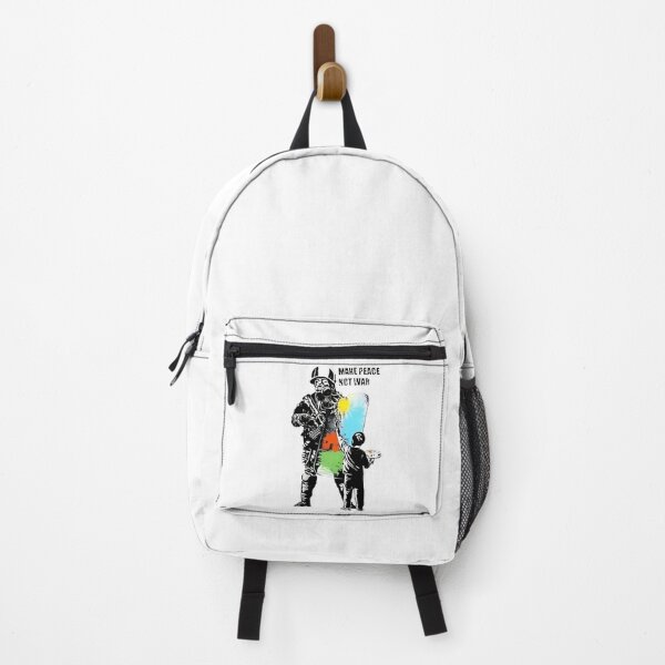 Item preview, MAKE PEACE NOT WAR - Banksy Style designed and sold by GL!TCH LAB.