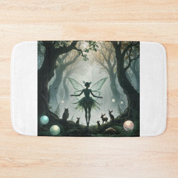 Item preview, Fairycore, Enchanted Forest Fairy T-Shirt, Ethereal Woodland Creature Art Tee, Fantasy Nature Scene Graphic, Mystical Forest Fauna Top designed and sold by fenrirwulf68.