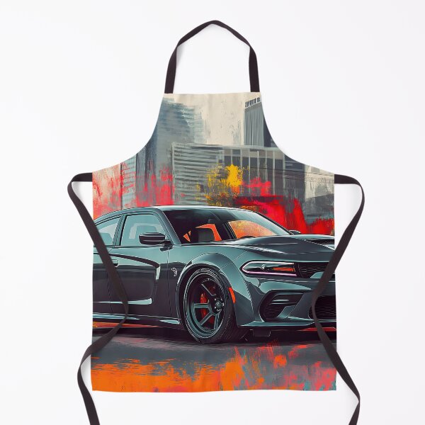 Item preview, Gunmetal Grey Dodge Charger SRT – Pop Art Edition X designed and sold by AutoPopStudio.