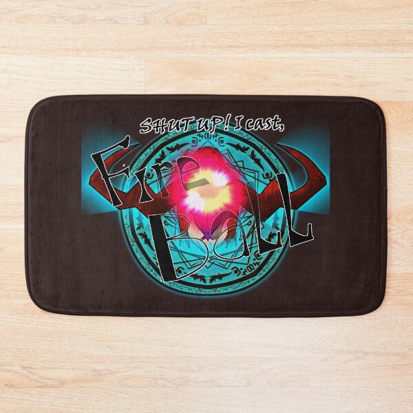 Item preview, Shut up I cast FIREBALL designed and sold by Dazzable.