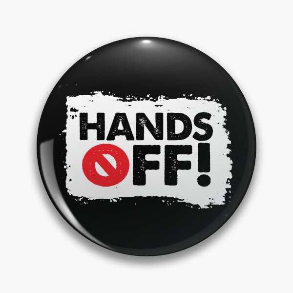 Item preview, Hands Off! Patriotic Protest Design - Stop Trump & Musk Power Grab - Bold Grunge Typography with Prohibition Symbol - April 5th March, Anti-Billionaire Movement, People Over Profit designed and sold by Prints-N-Tees.