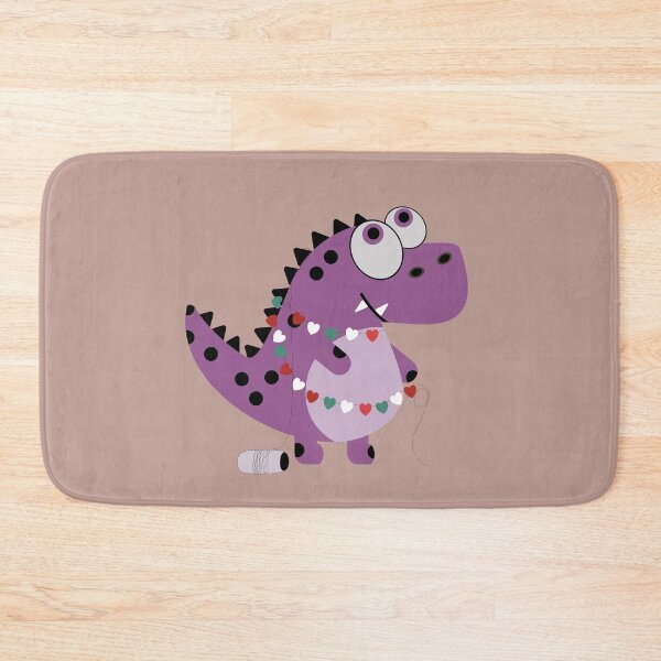 Item preview, Illustration Dinosaur wearing Love Decoration  designed and sold by AlginaPugachova.