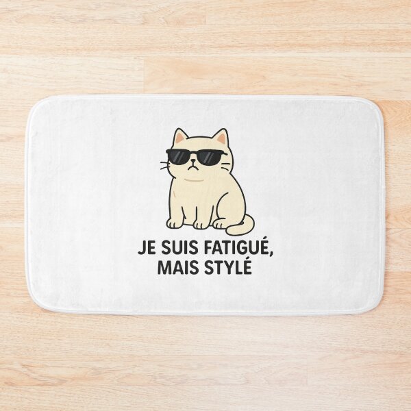 Item preview, Cat I'm tired, but stylish designed and sold by Mim's création .
