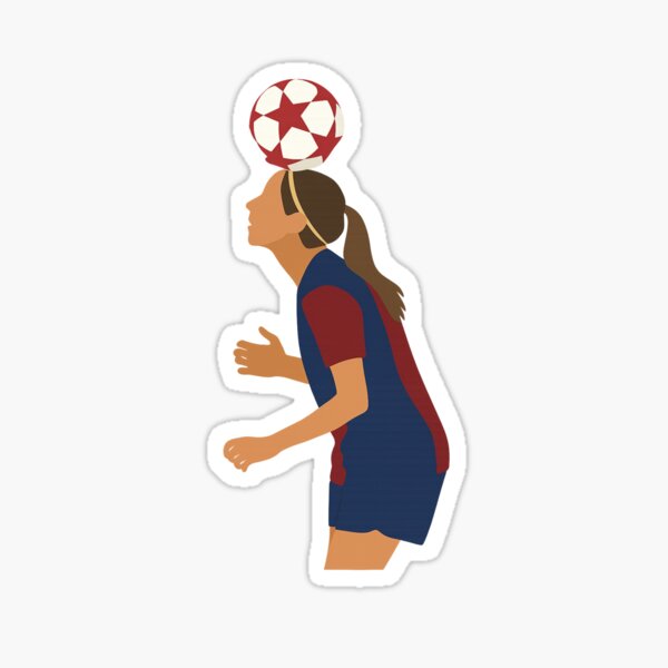 Item preview, Aitana Bonmatí Minimalist Header – Vector Art designed and sold by Final Whistle Art.