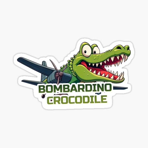 Artikel-Vorschau von Bombardino Croco – Biss- und Bomben-Edition, designt und verkauft von BelCorvus.