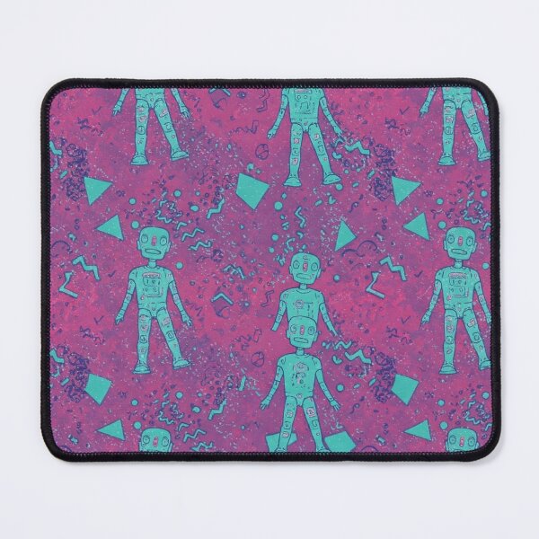 Item preview, robot pattern designed and sold by TEEJAMBOREE.
