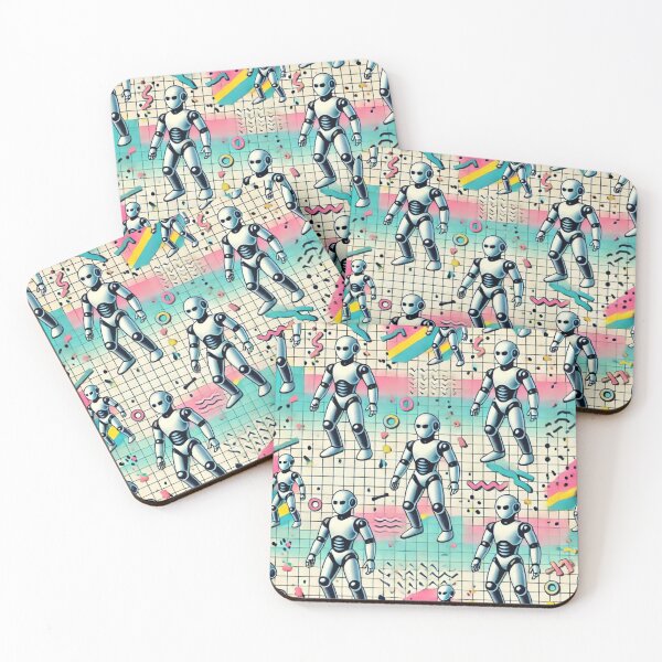 Item preview, robot pattern designed and sold by TEEJAMBOREE.