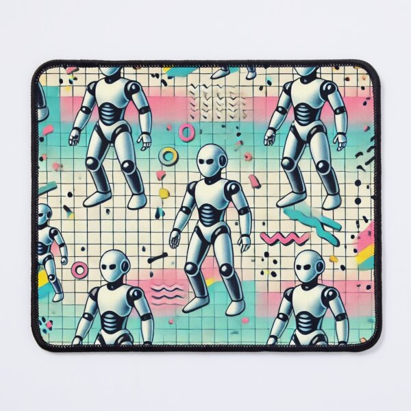 Item preview, robot pattern designed and sold by TEEJAMBOREE.
